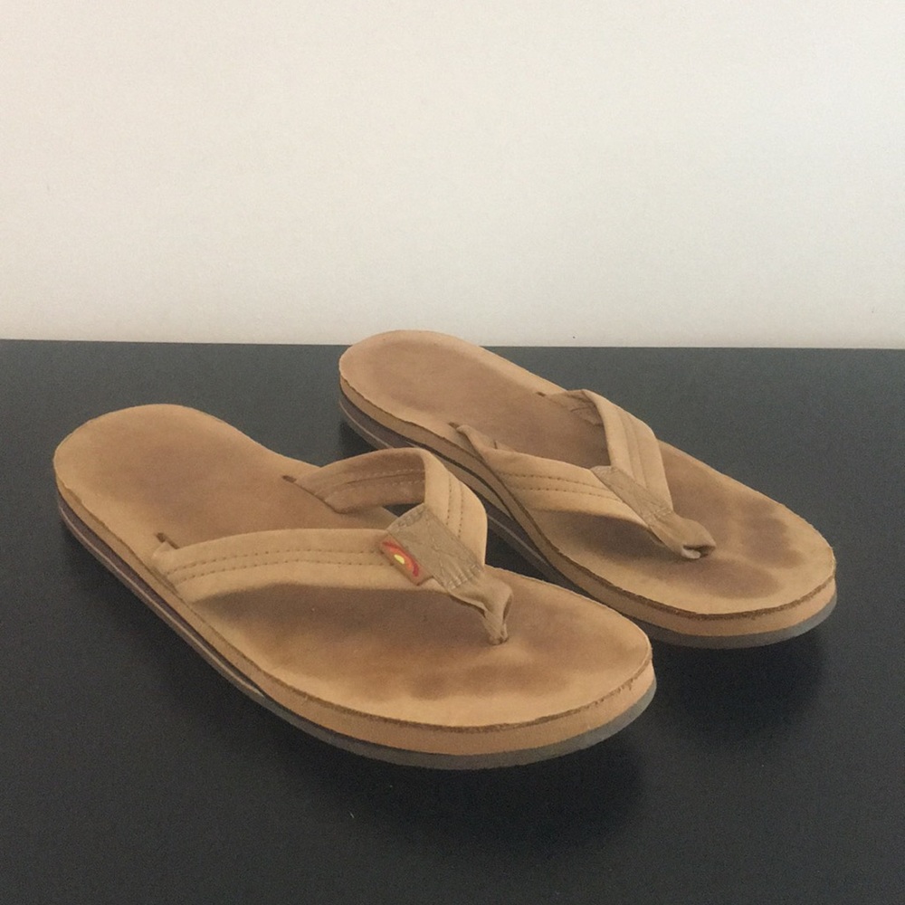 Rainbow Sandals : Double Layer : Size 11